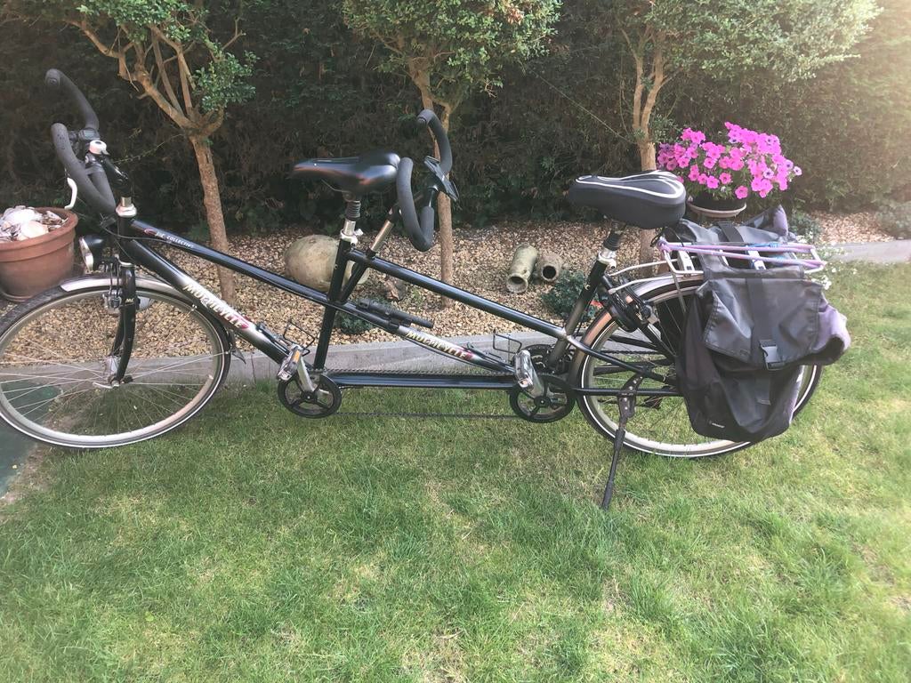 Multicycle tandem, zeer stevig, als nieuw, Fietsen en Brommers, Fietsen | Tandems, Ophalen, Zo goed als nieuw, 51 tot 55 cm, Meer dan 20 versnellingen