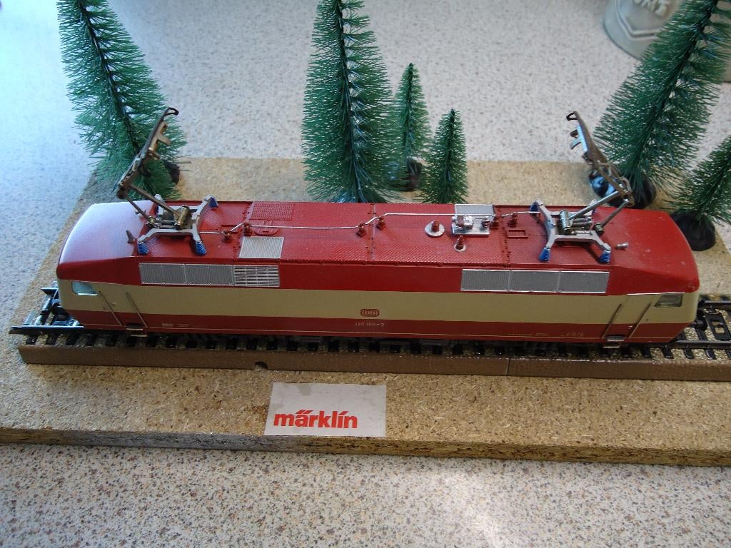 Marklin Lok 3153 serie 120, Ophalen, Wisselstroom, Locomotief, Zo goed als nieuw