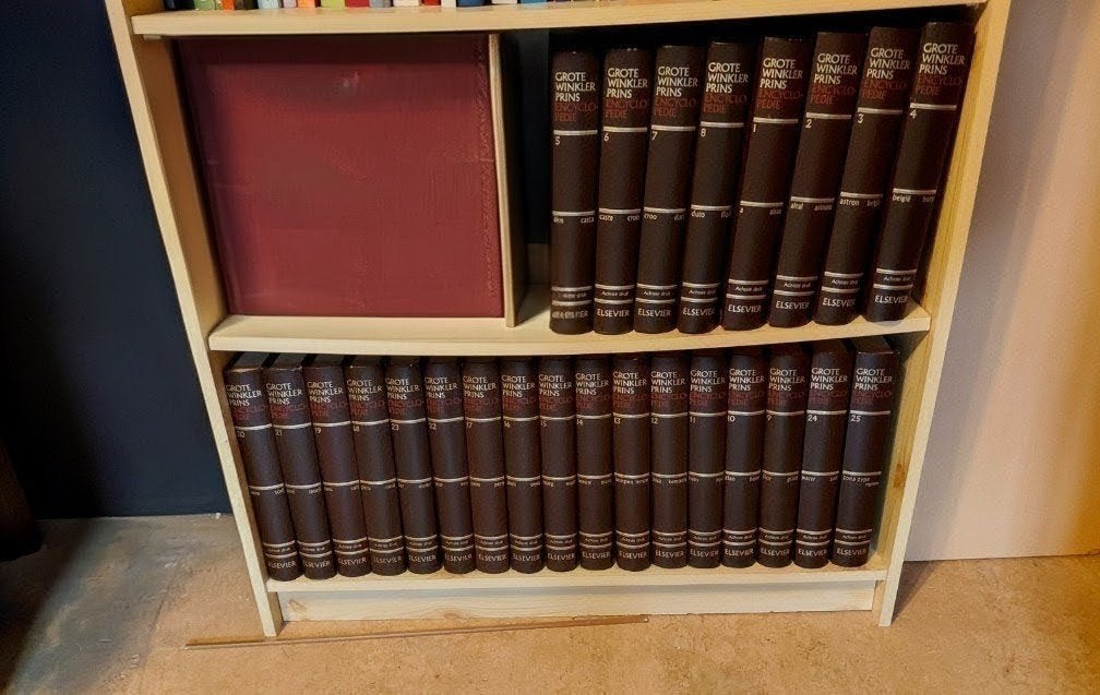 Complete serie Winkler Prins Encyclopedieën 25 delig, Boeken, Ophalen, Zo goed als nieuw, Algemeen
