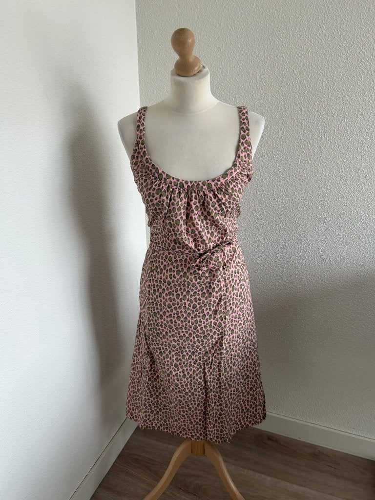 King Louie maat 42 roze panter jurk 1908