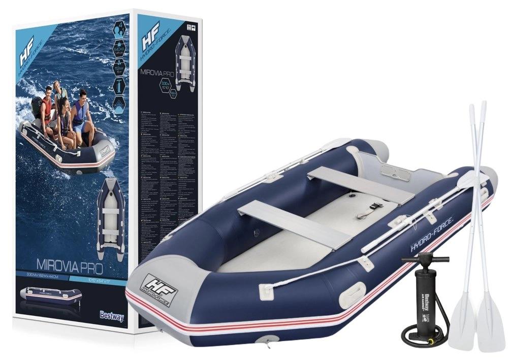 Hydroforce 330 Rubberboot met Airdeck bodem, Watersport en Boten, Airdeck, Zo goed als nieuw, Opbergtas, 3 m