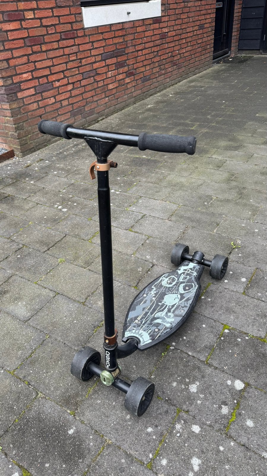 Stuntstep met 4 wielen - Uniek design, Fietsen en Brommers, Ophalen, Gebruikt, Overige typen