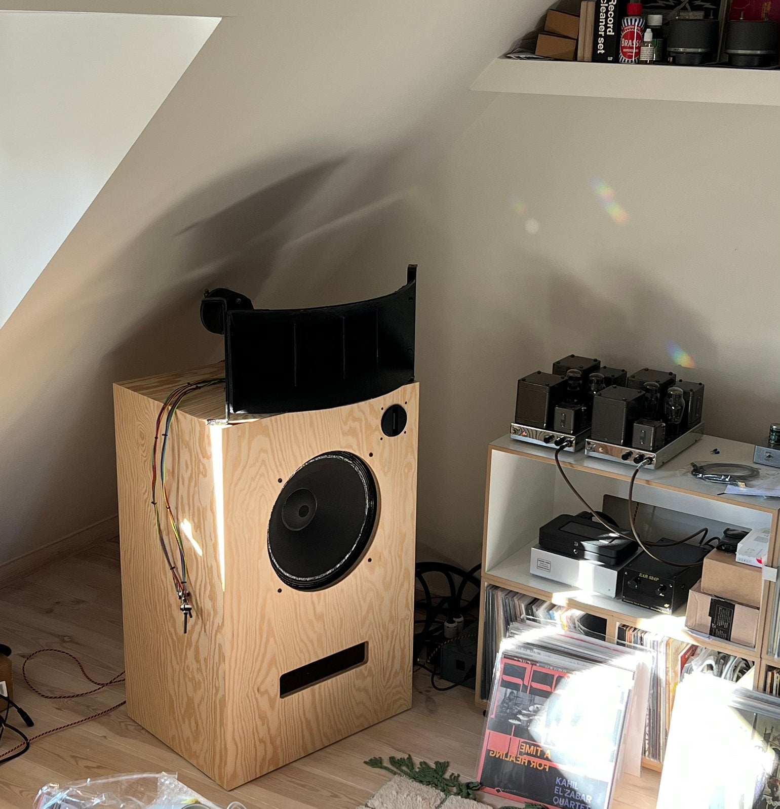 Altec Lansing Horn Speakers, Stereo speakers, Gebruikt, Basreflex, Ophalen