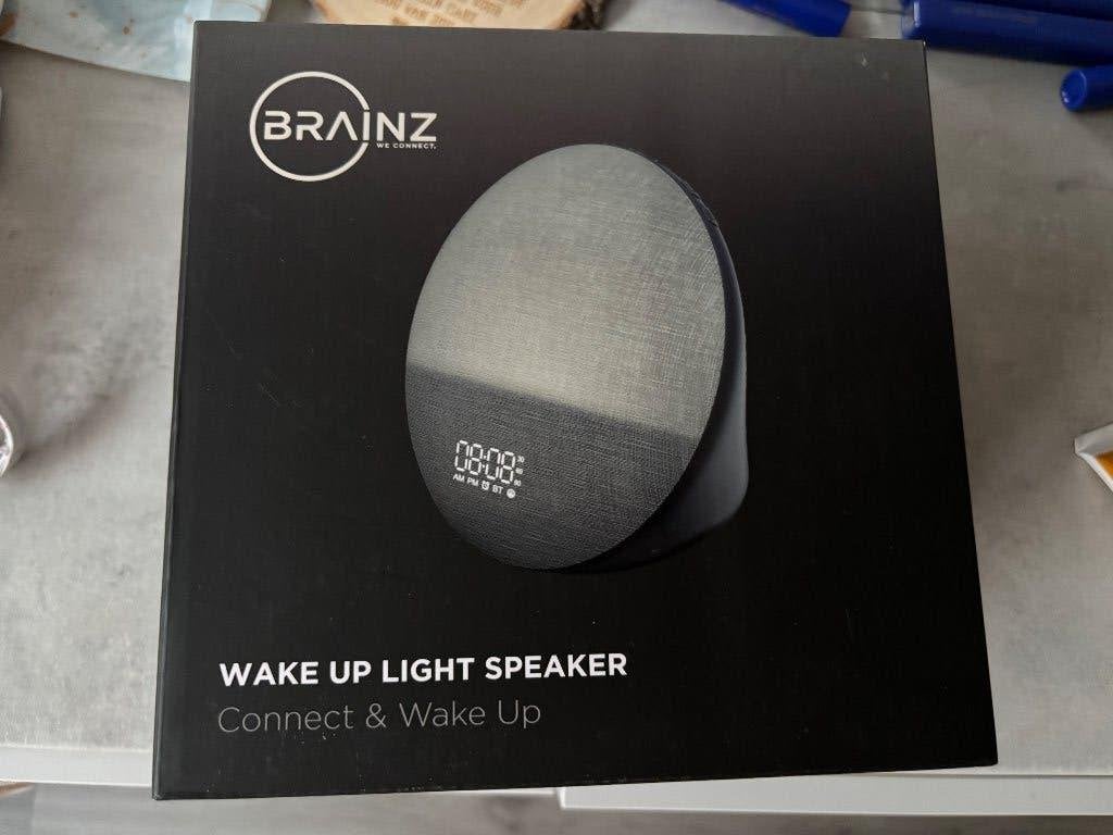 Brainz wake up light speaker, Ophalen of Verzenden, Nieuw