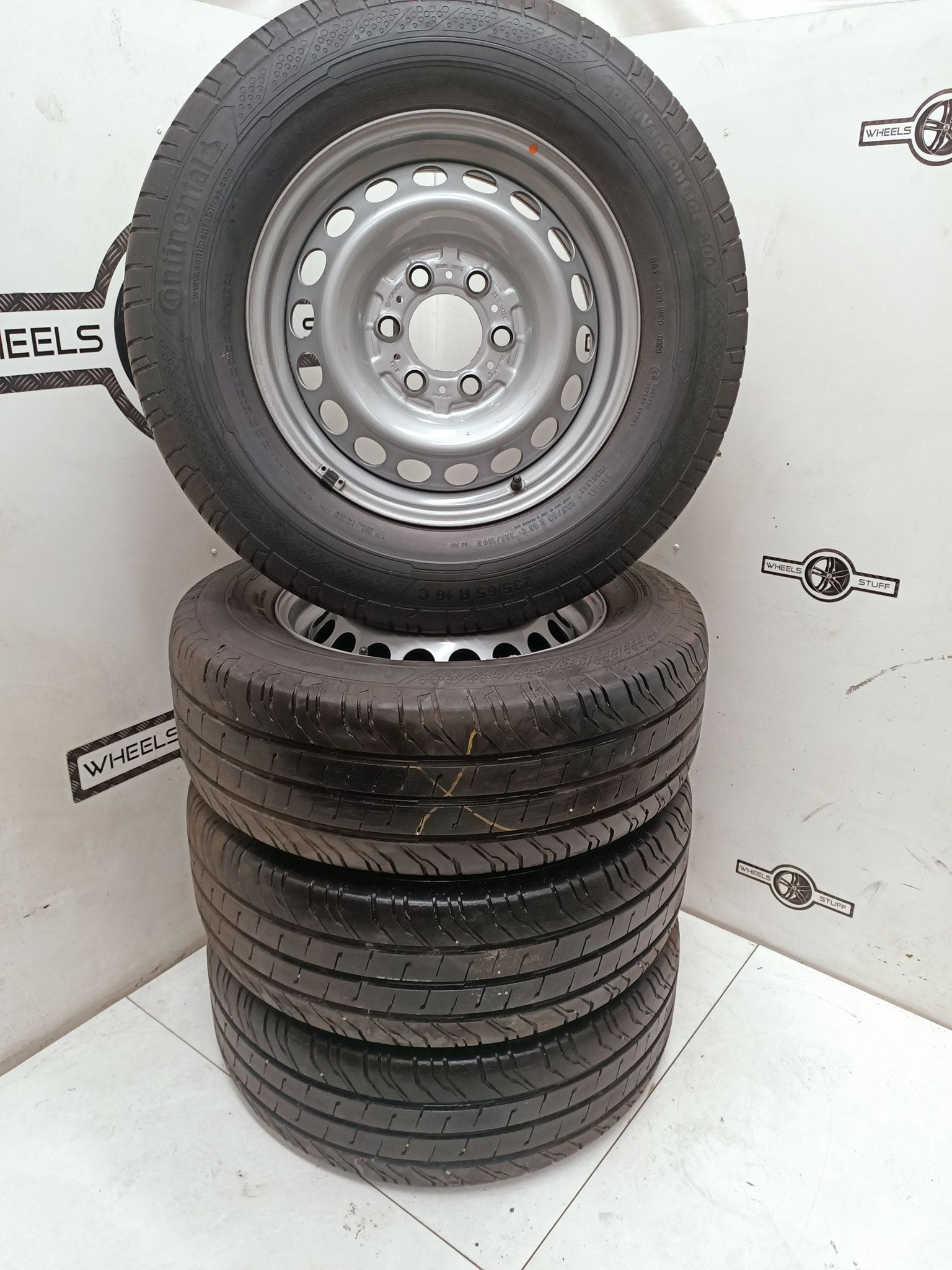 Mercedes Sprinter Crafter lichtmetaal velgen 16"inch 6x130, -, Banden en Velgen, Ophalen of Verzenden, 235 mm