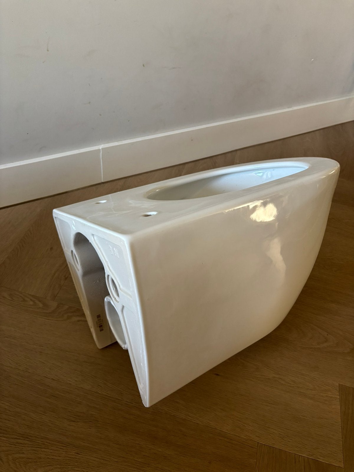 Saniselect Patar wandcloset / toiletpot wit, Ophalen, Nieuw, Toilet