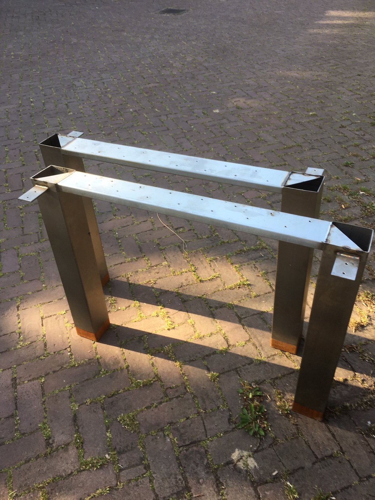 RVS tafelpoten, Ophalen, Zo goed als nieuw