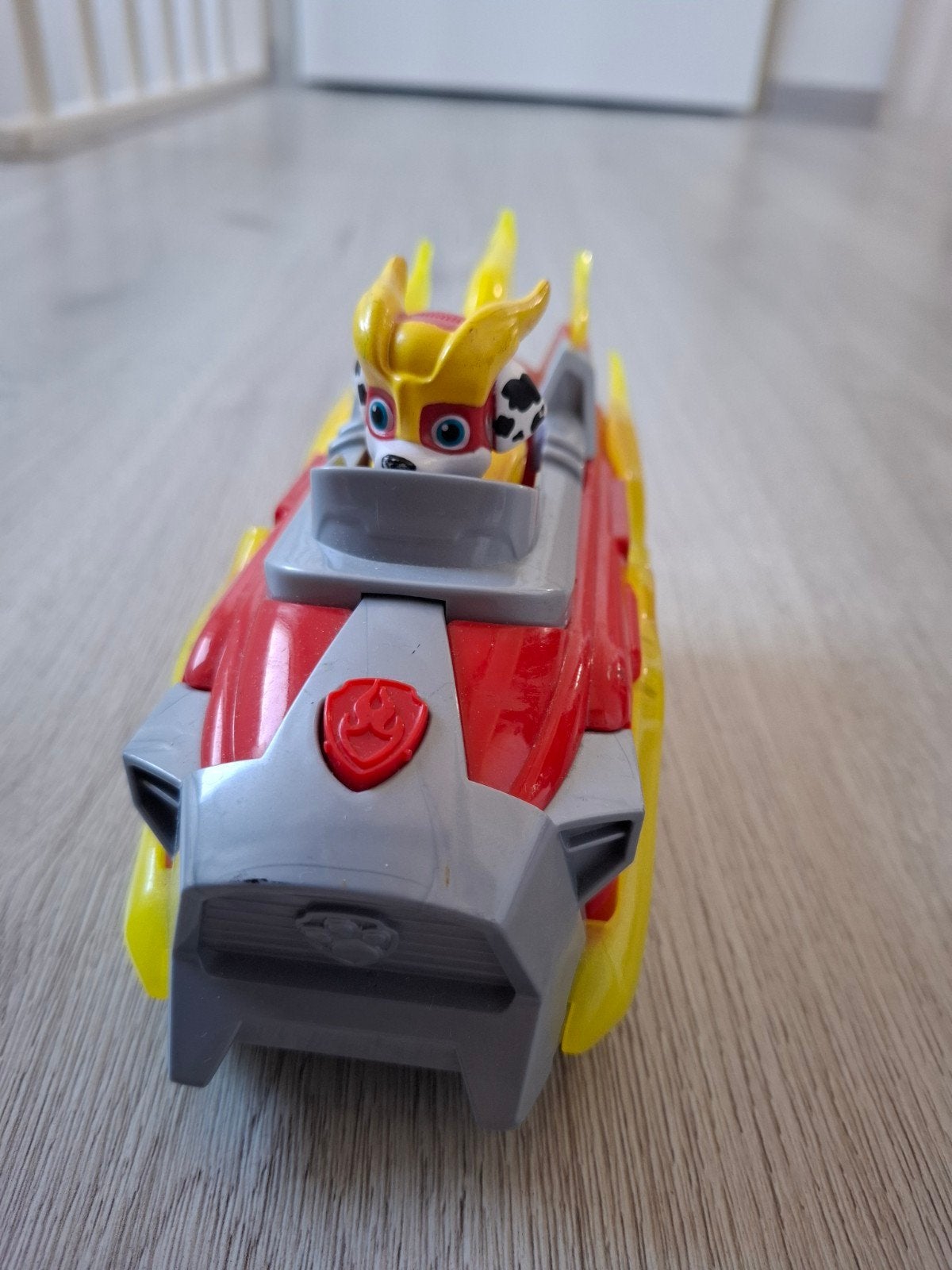 Paw Patrol Marshall voertuig met figuur, Ophalen of Verzenden, Gebruikt