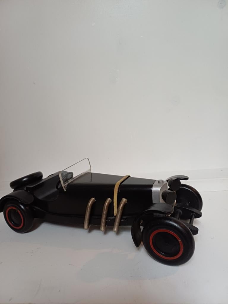 Vintage houten Mercedes SSKL Vilac, Ophalen of Verzenden, Gebruikt