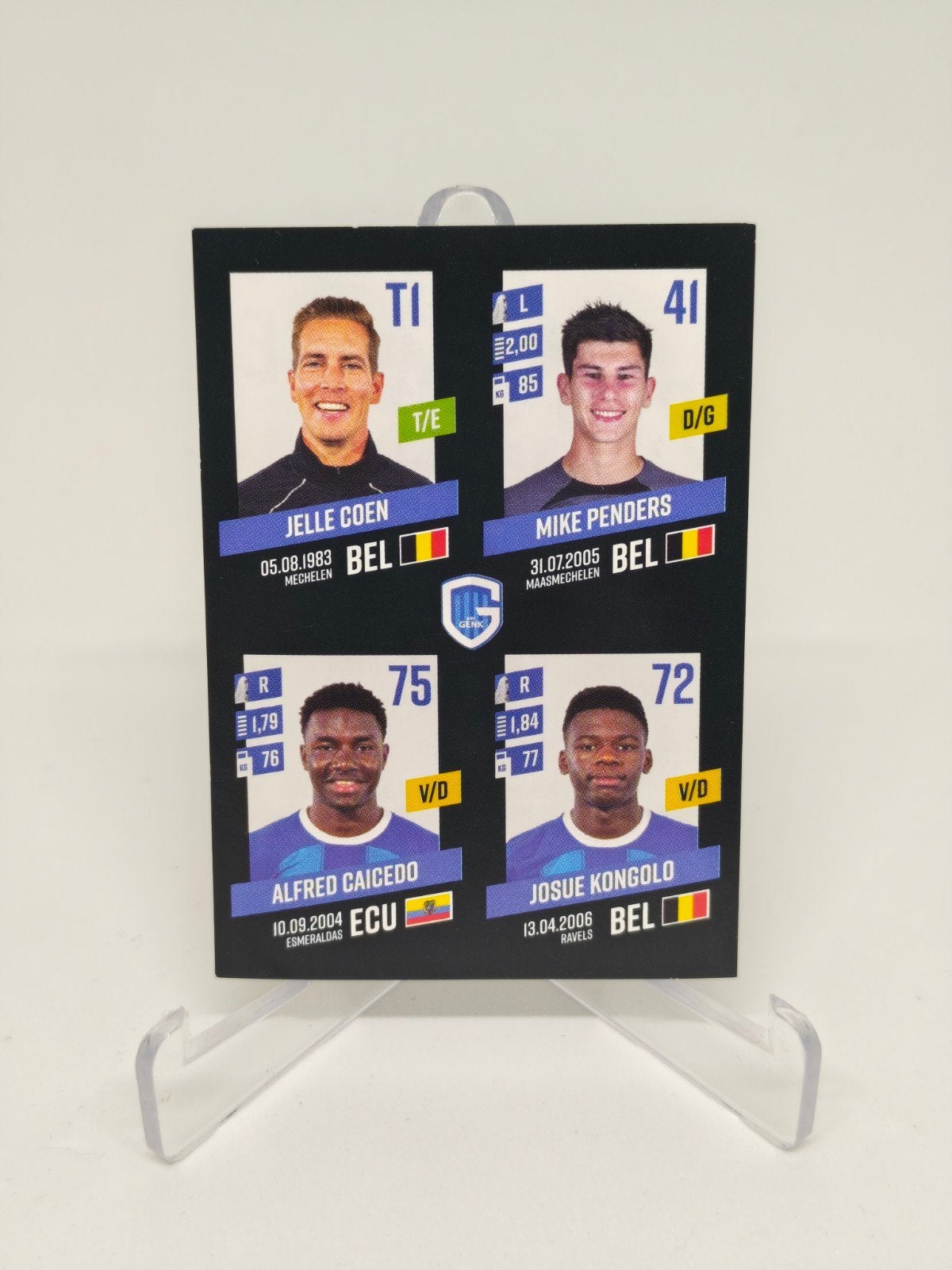 Mike Penders ROOKIE sticker, Verzenden, Zo goed als nieuw, Buitenlandse clubs, Poster, Plaatje of Sticker