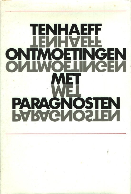 W. TenHaeff Ontmoetingen met Paragnosten, Ophalen of Verzenden, Zo goed als nieuw, Spiritualiteit algemeen, Achtergrond en Informatie