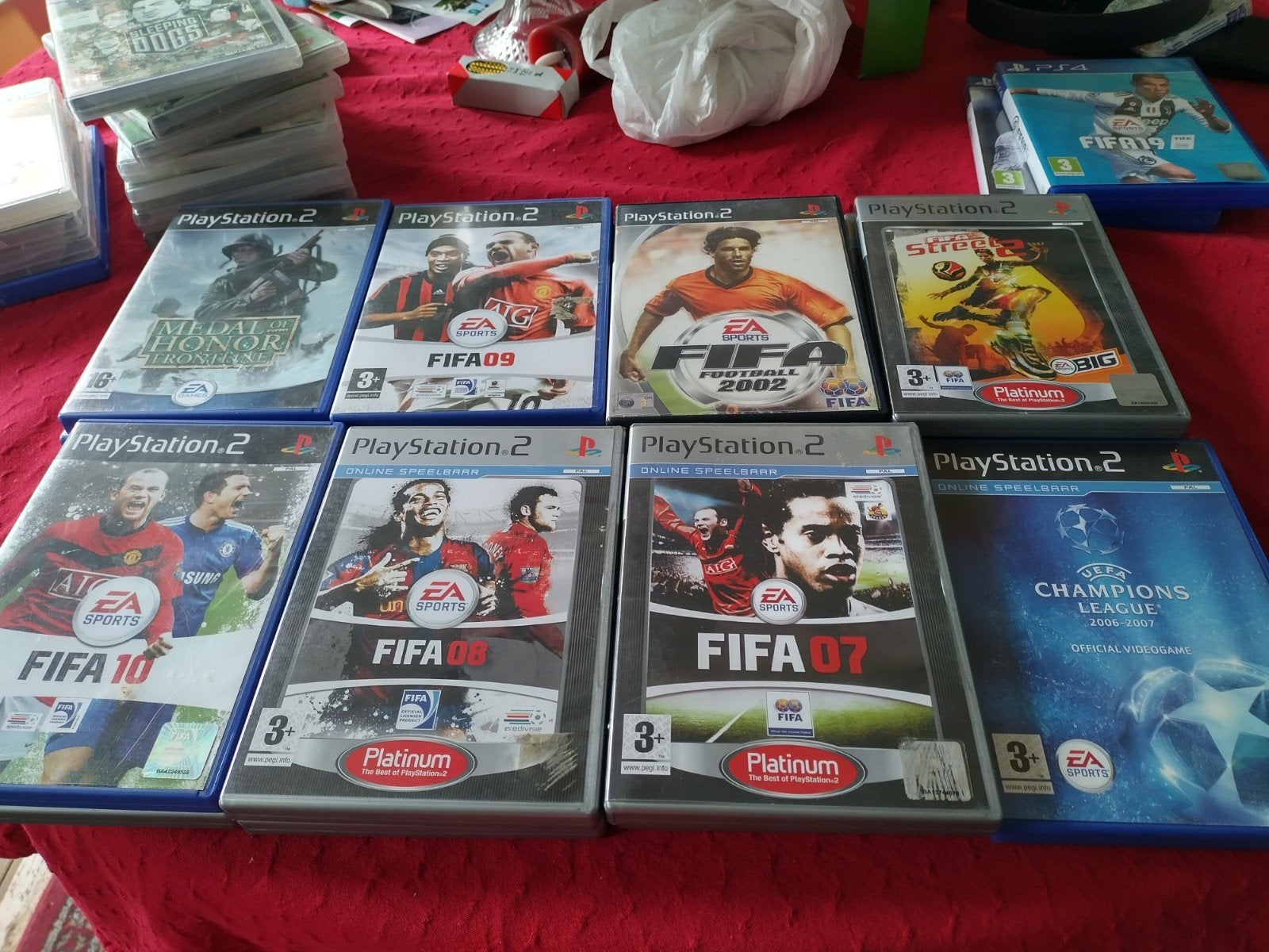 Play Station 2 spellen
2 euro per
Ophalen, Ophalen, 1 speler, Zo goed als nieuw, Vanaf 3 jaar