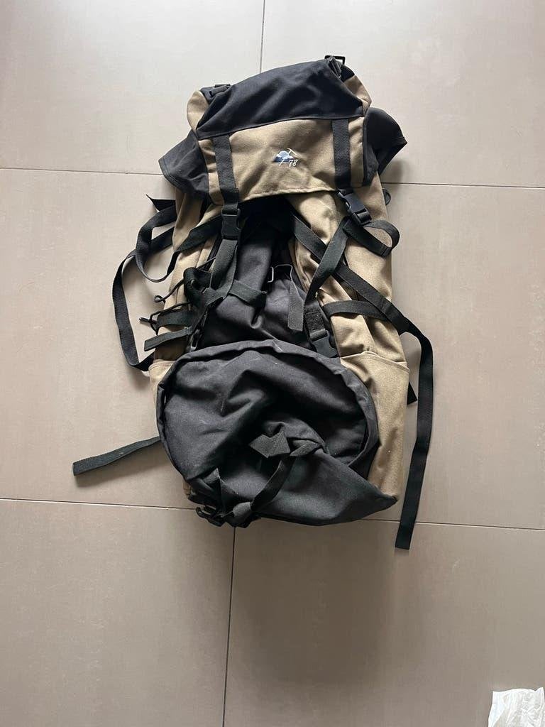 Grote Trekking Rugzak - backpack, 40 cm of meer, Gebruikt, Trekking, 60 cm of meer