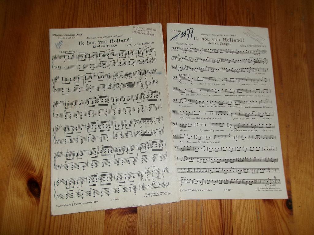 Willy Schootemeyer - Ik Hou van Holland, Muziek en Instrumenten, Gebruikt, Artiest of Componist, Populair, Piano