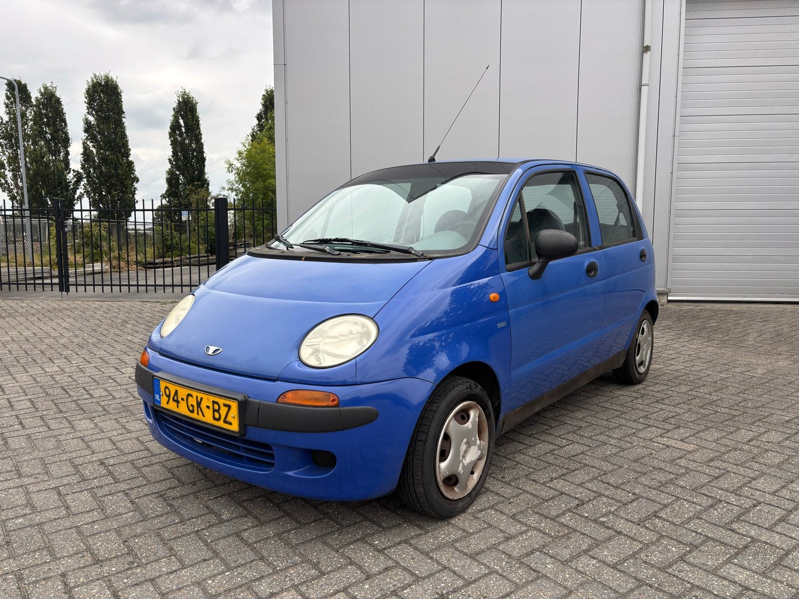 Daewoo Matiz 0.8 2000 Blauw afkomstig 1ste eigenaar, Auto's, Voorwielaandrijving, Stof, Matiz, Blauw