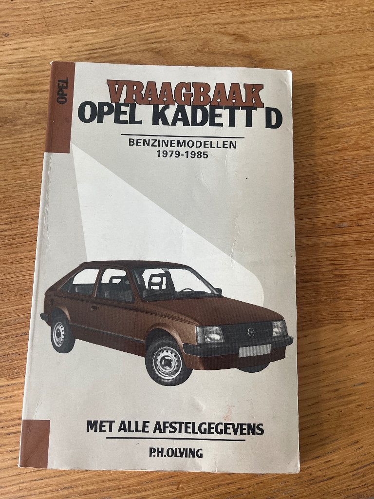 Vraagbaak Opel kadett D, Ophalen of Verzenden