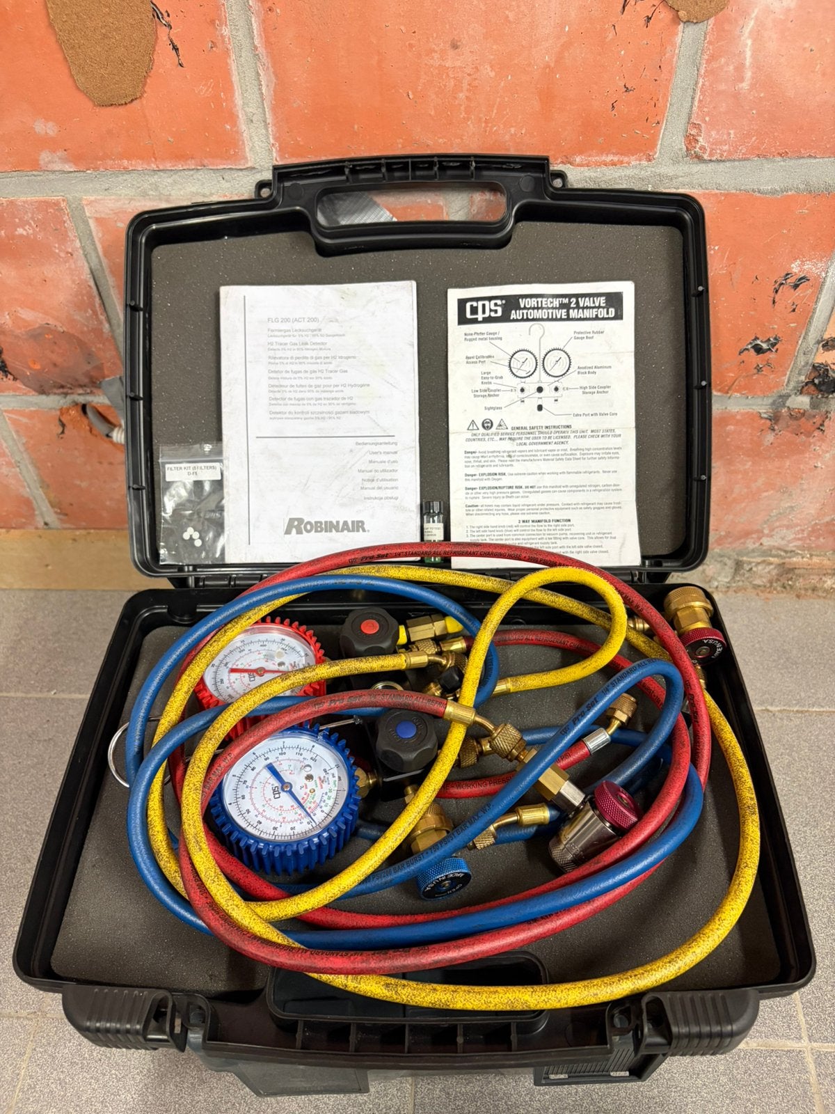 CPS Vortec 2-weg manifoldset, Ophalen, Nieuw