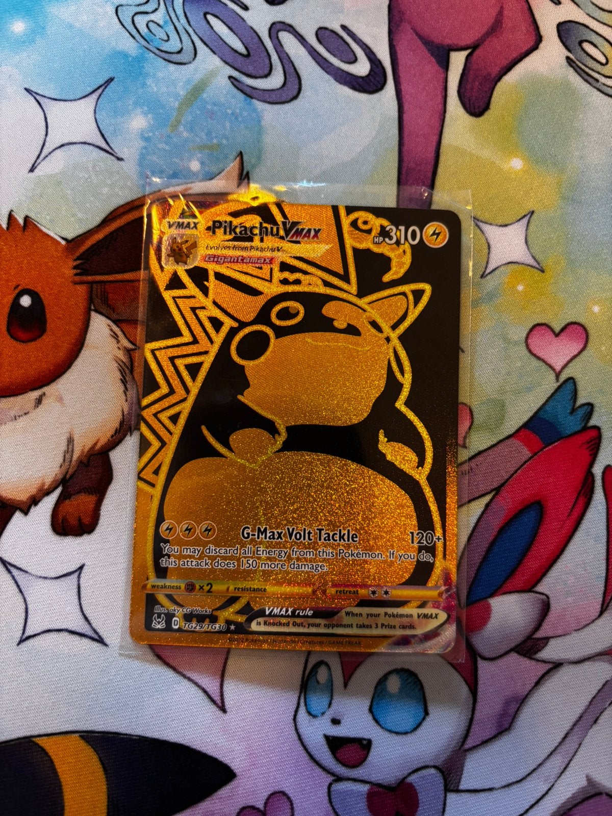 Pikachu vmax tg29, Ophalen, Zo goed als nieuw