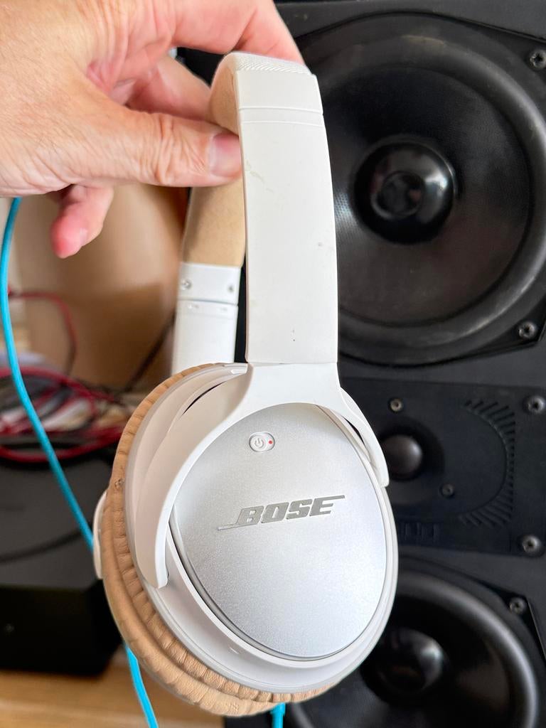 Bose QuietComfort 25 bedrade koptelefoon met NC, Ophalen of Verzenden, Gebruikt, Over oor (circumaural), Overige merken