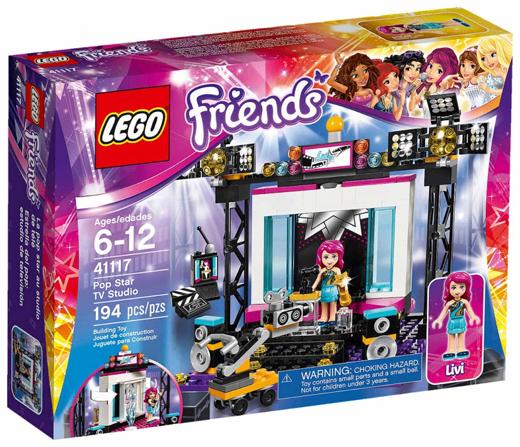 Lego Friends 41117 Pop Star TV Studio (NIEUW), Ophalen of Verzenden, Nieuw, Complete set, Lego