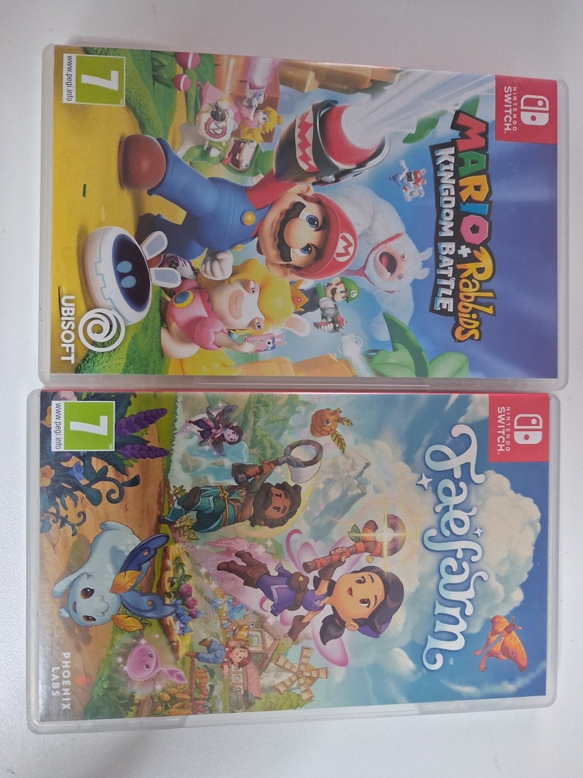 Fae Farm & Mario + Rabbids Kingdom Battle Nintendo Switch, Ophalen of Verzenden