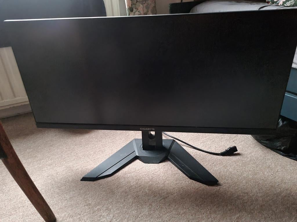 Gigabyte M34WQ monitor (broken), Computers en Software, Monitoren, Ophalen, 60 Hz of minder