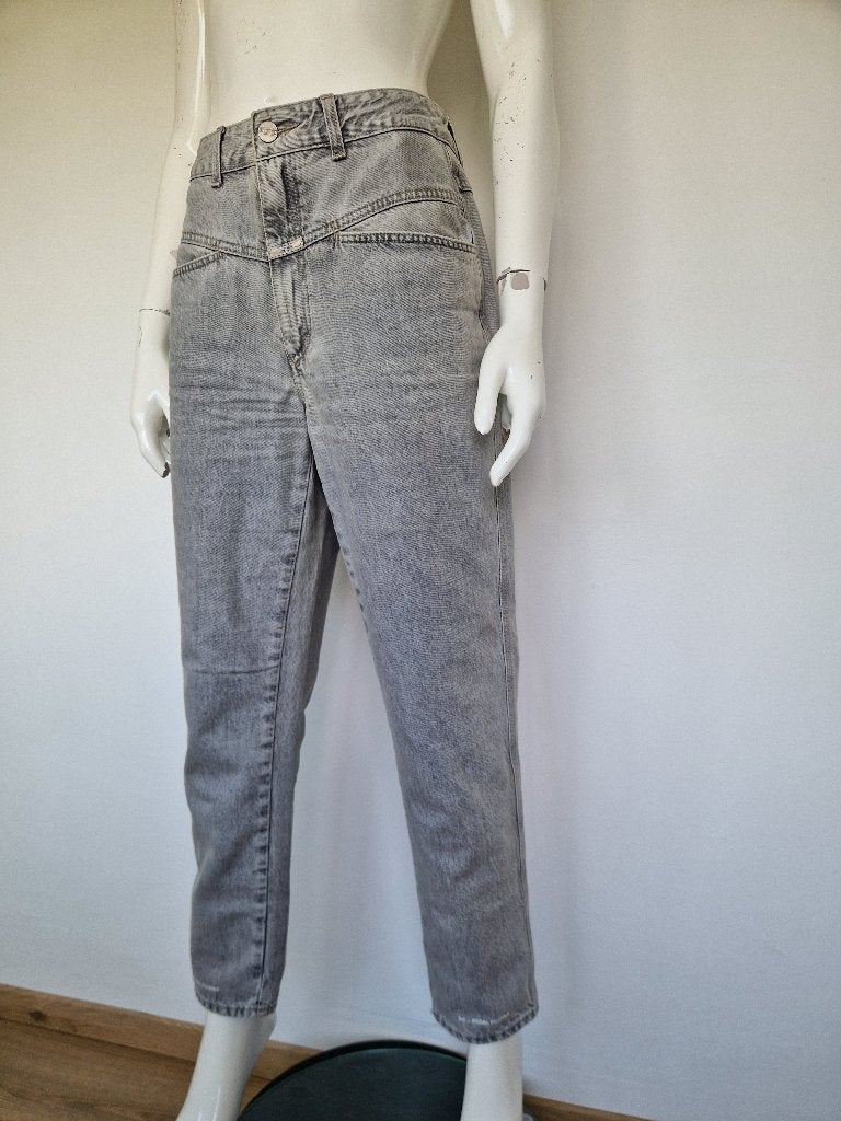 Closed Pedal Pusher jeans. Maat 48,Lichtgrijs, Kleding | Dames, Spijkerbroeken en Jeans, Nieuw, W30 - W32 (confectie 38/40), Grijs