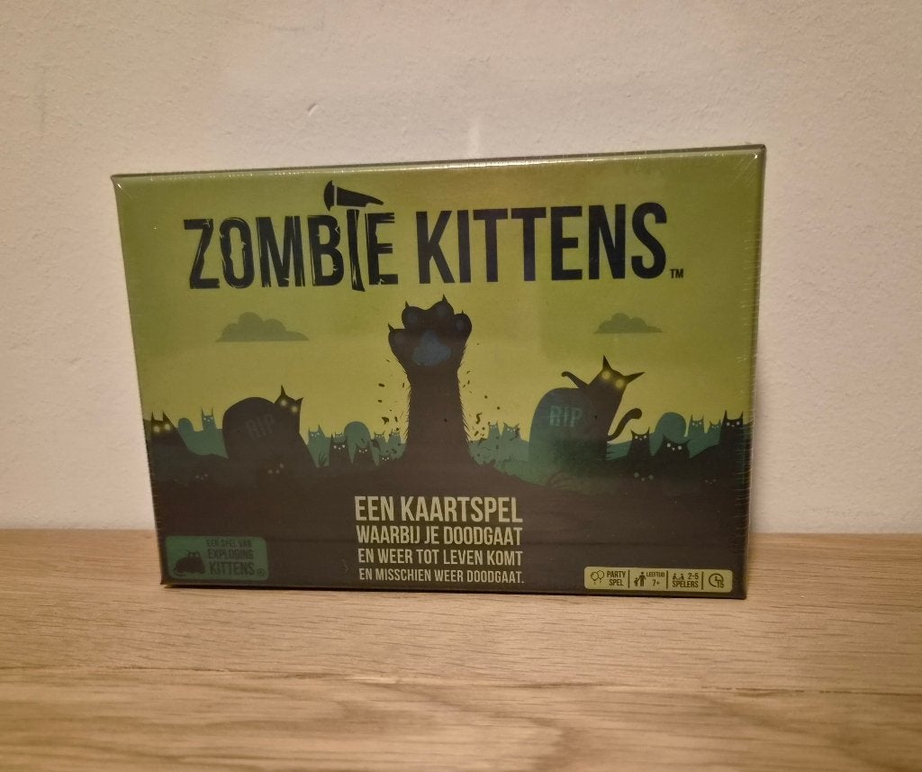 Nieuw in folie! Zombie Kittens spel, Ophalen of Verzenden, Nieuw