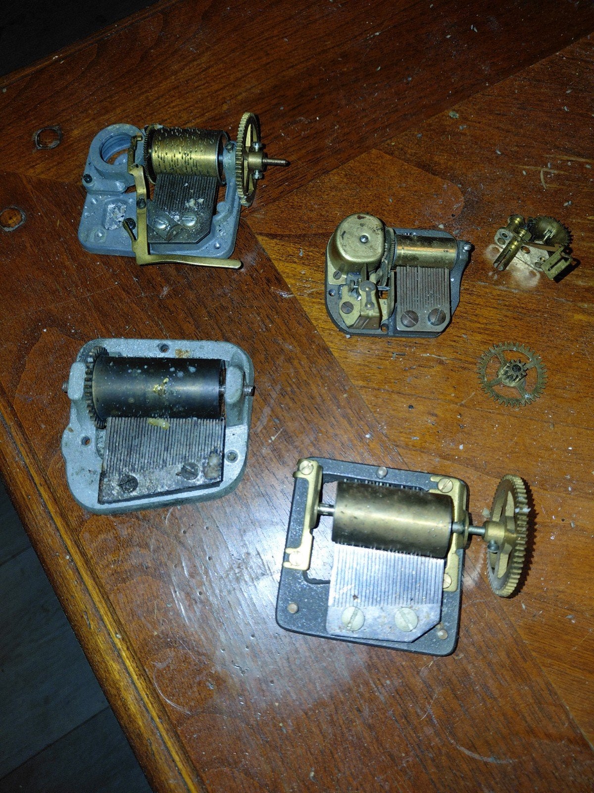 4 muziekrollen, Ophalen of Verzenden