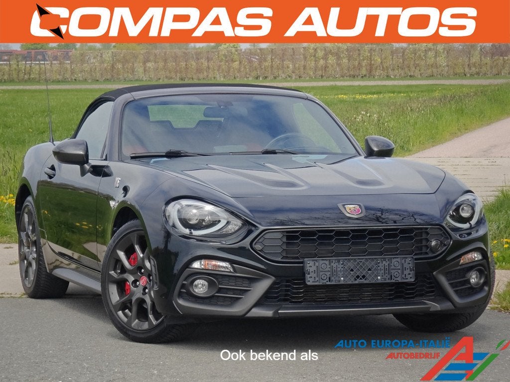 Abarth 124 Spider 170PK Automaat | LED | Bose | Perfect onde, Automaat, Gebruikt, Zwart, 4 cilinders