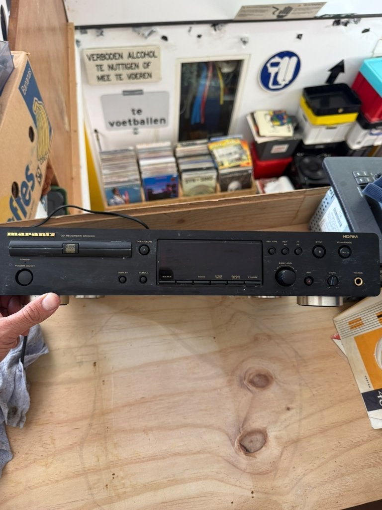 Marantz DR6000 CD-recorder / CD-speler – Made in Japan, Ophalen of Verzenden, Marantz