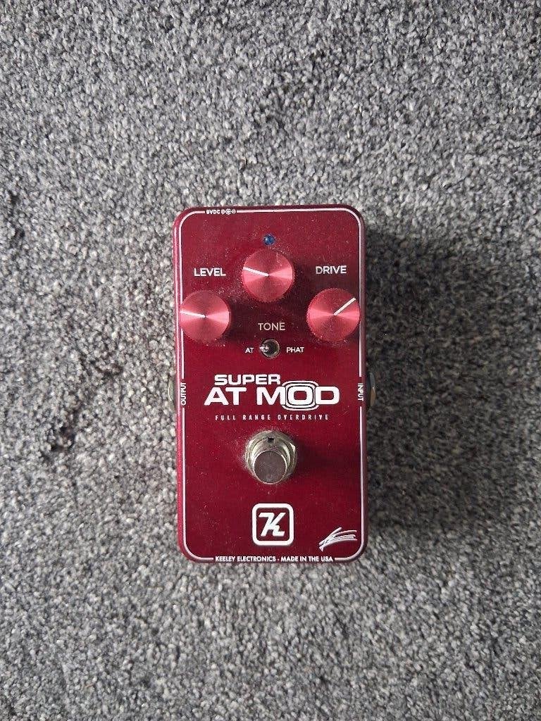 Keeley super AT Mod overdrive, Ophalen of Verzenden, Zo goed als nieuw, Distortion, Overdrive of Fuzz
