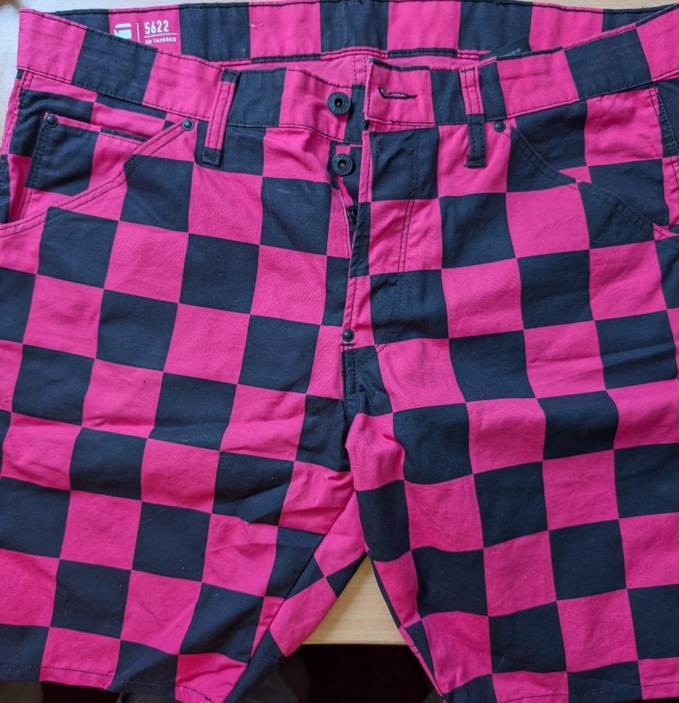 G-Star 5622 3D Tapered korte broek – Maat 34/32, Meerkleurig, Overige maten, Ophalen of Verzenden, Zo goed als nieuw