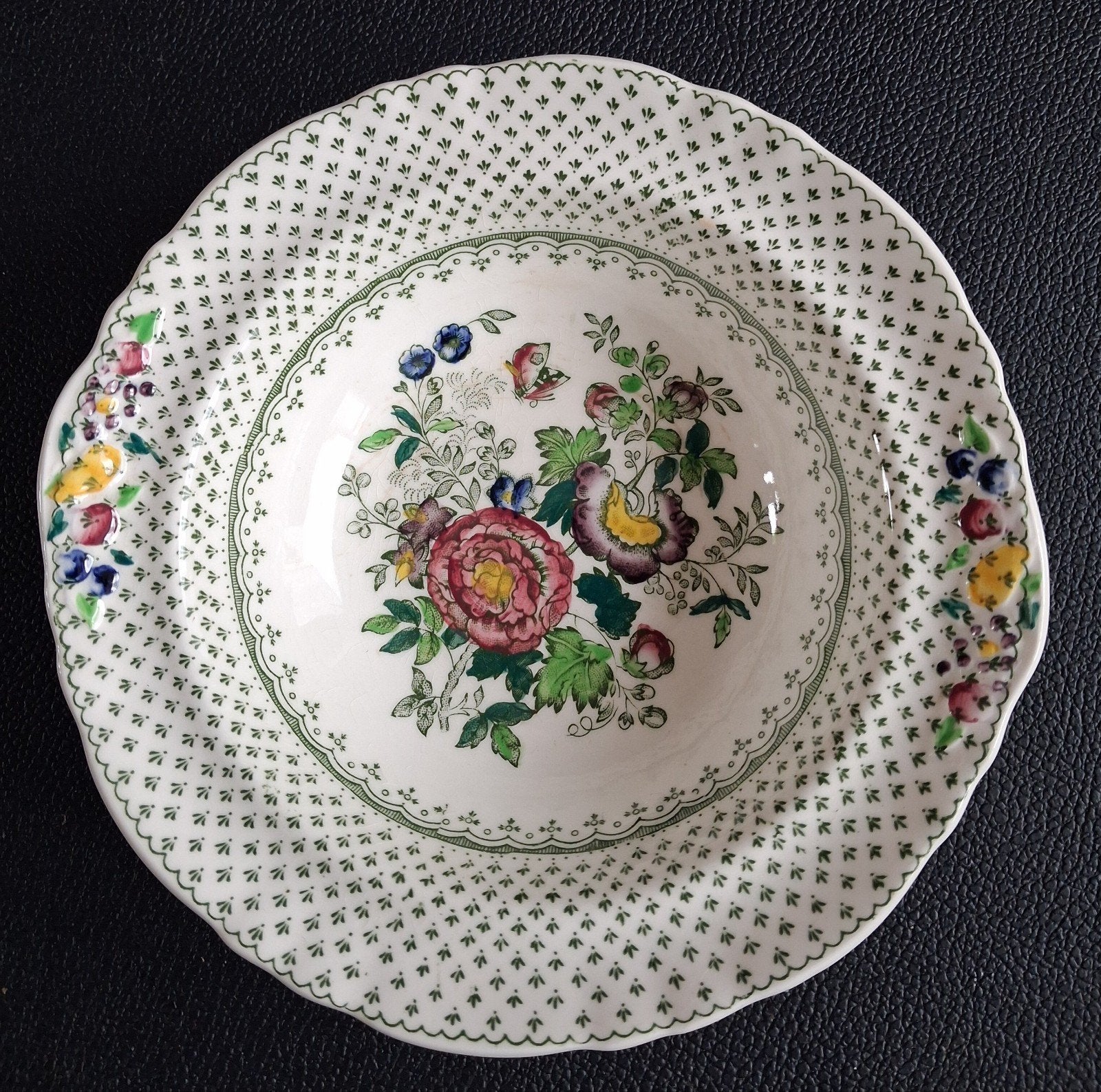 Mason's Ironstone Paynsley patroon schaaltje- 16,5 cm, Huis en Inrichting, Porselein of Keramiek, Schaal, Rond, Ophalen of Verzenden