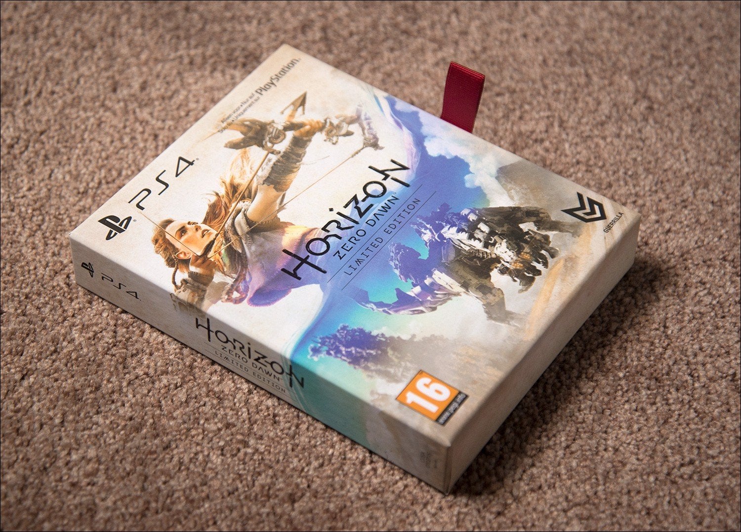 horizon zero down special edition collectors iteam ps4, Ophalen of Verzenden, Zo goed als nieuw