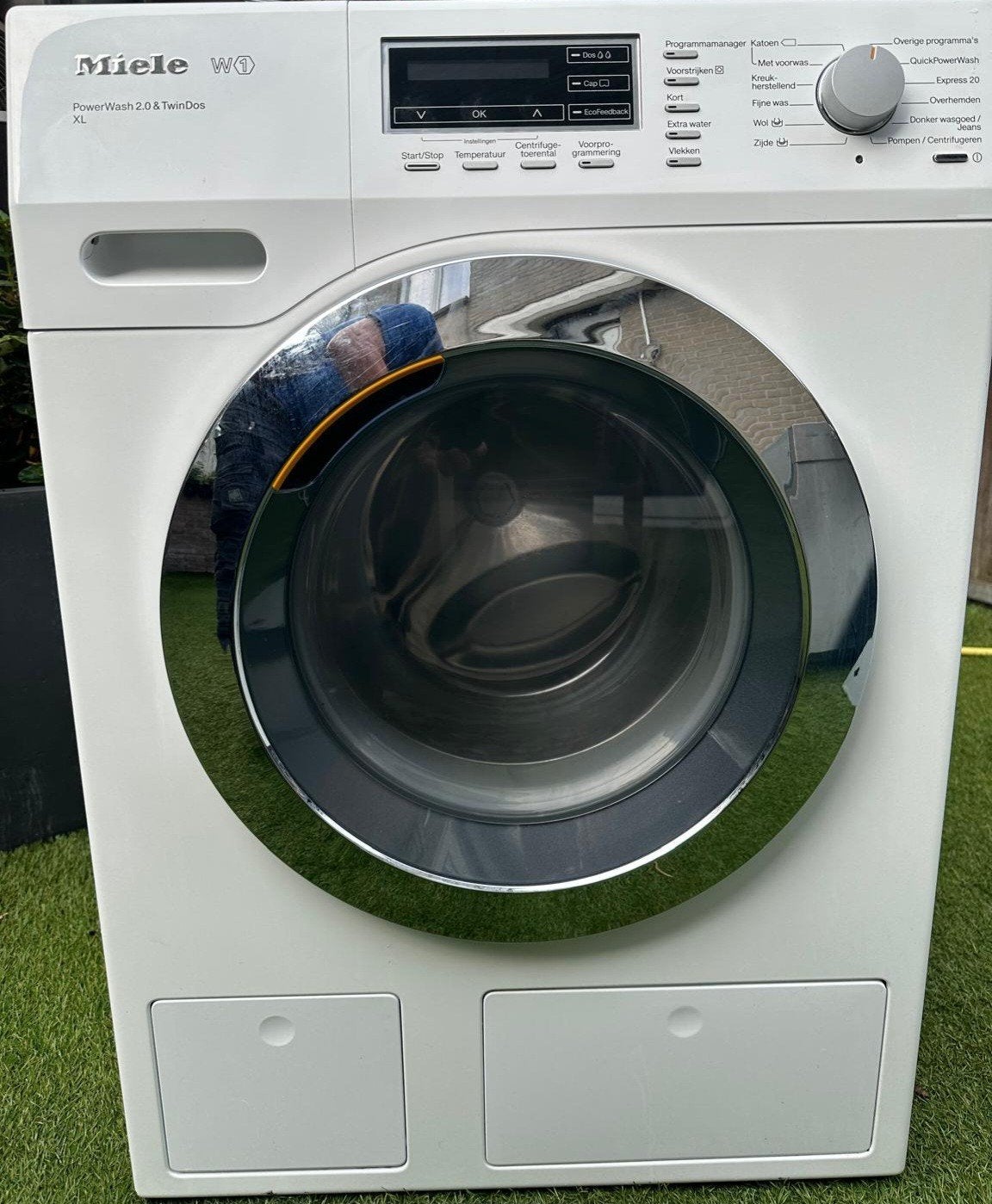 Miele W1 PowerWash 2.0 & TwinDos XL, 8kg wasmachine, Ophalen, Minder dan 85 cm, 8 tot 10 kg, Energieklasse A of zuiniger