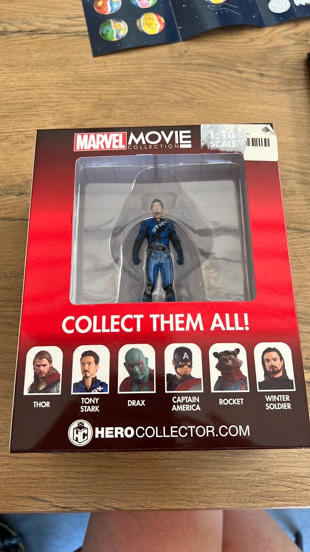 Marvel pop met boekje zie achterkant foto, Ophalen of Verzenden, Nieuw