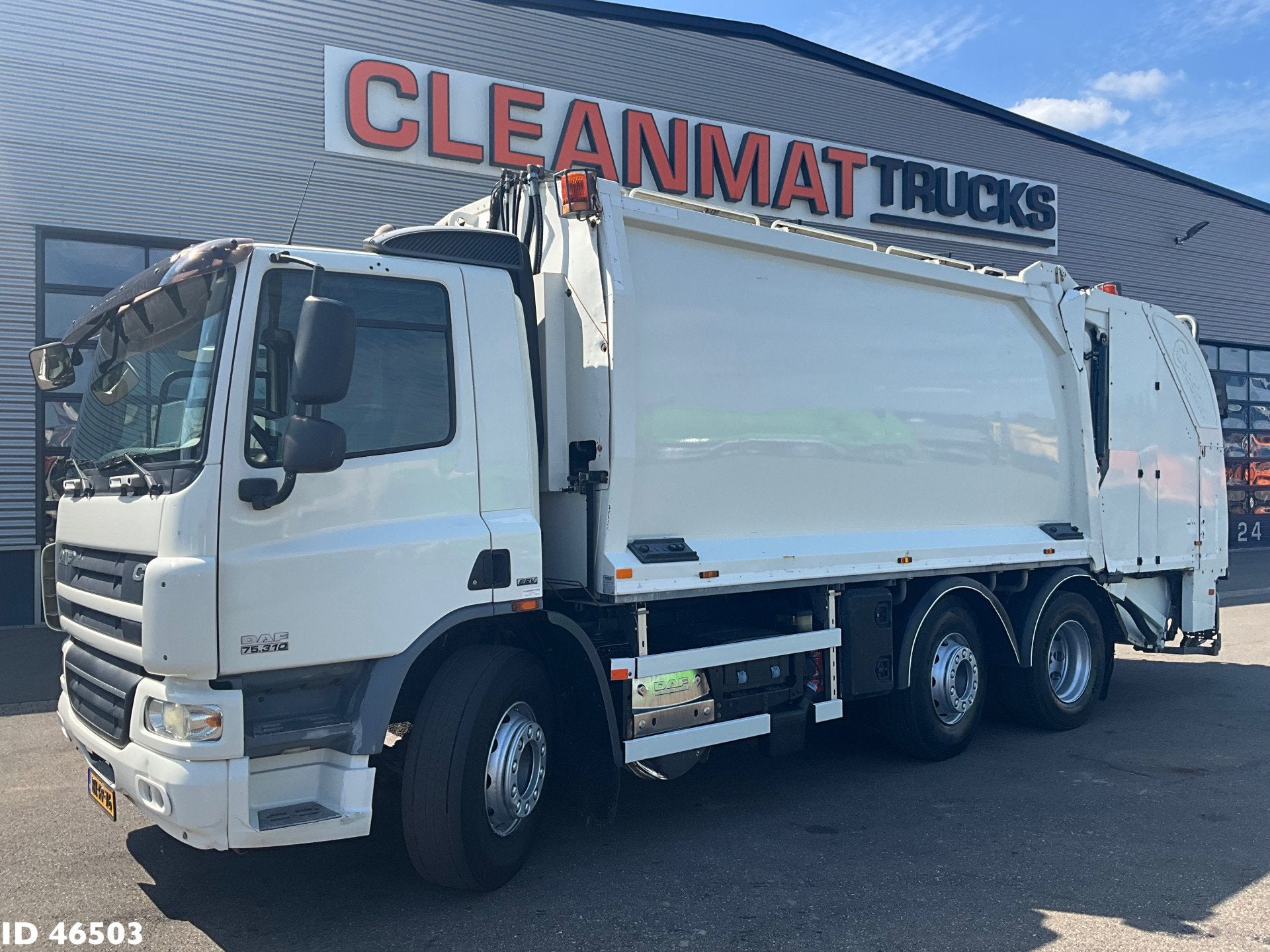 DAF FAG 75 CF 310 Geesink 20m³ (bj 2009), Auto's, Vrachtwagens, Te koop, ABS, Achteruitrijcamera, Airconditioning, Cruise Control