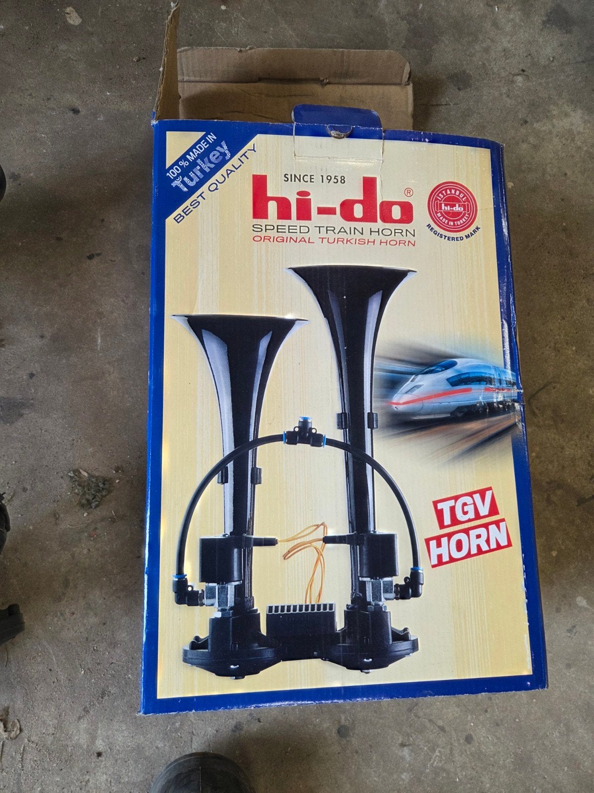 Hi-Do TGV Speed Train Horn - Originele Turkse Hoorn, Info@mahmoudtaha.com, Nieuw, Ophalen of Verzenden, Universele onderdelen
