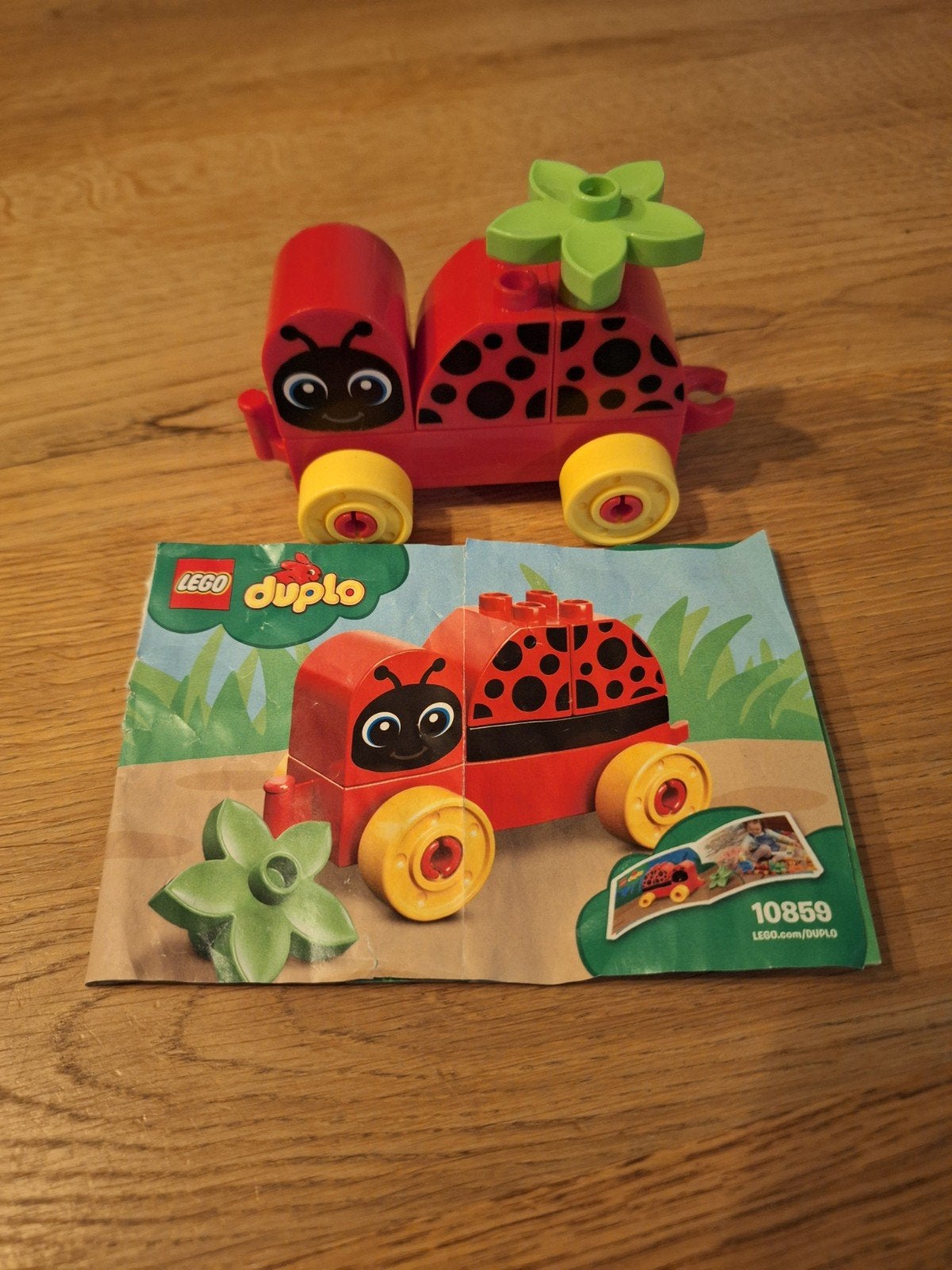 LEGO Duplo Mijn Eerste Kever 10859 met instructies, Ophalen, Gebruikt, Overige thema's, Inclusief instructies