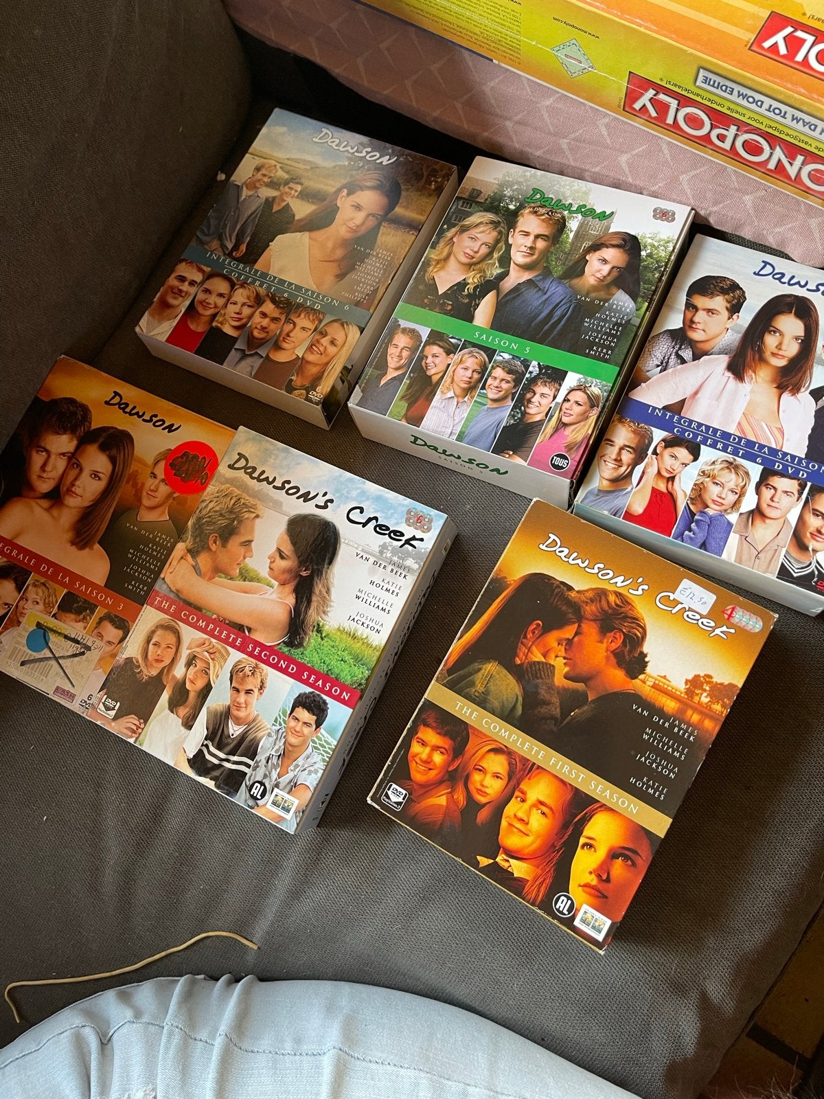 Dawson's Creek DVD Boxsets - Seizoen 1 t/m 6, Vanaf 12 jaar, Ophalen of Verzenden, Gebruikt, Drama