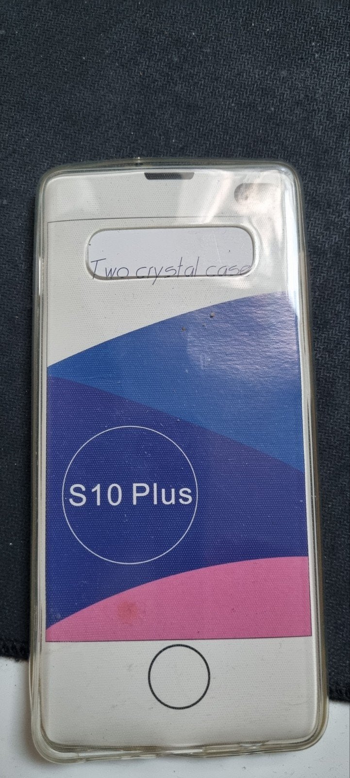Transparant hoesje voor Samsung S10 Plus, Ophalen of Verzenden, Zo goed als nieuw, Overige modellen, Hoesje of Tasje