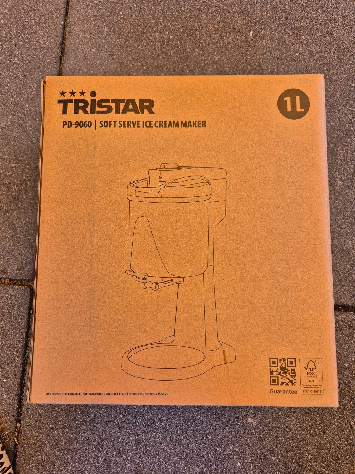 Tristar PD-9060 Softijsmachine 1L - Nieuw in doos, Ophalen of Verzenden, Nieuw