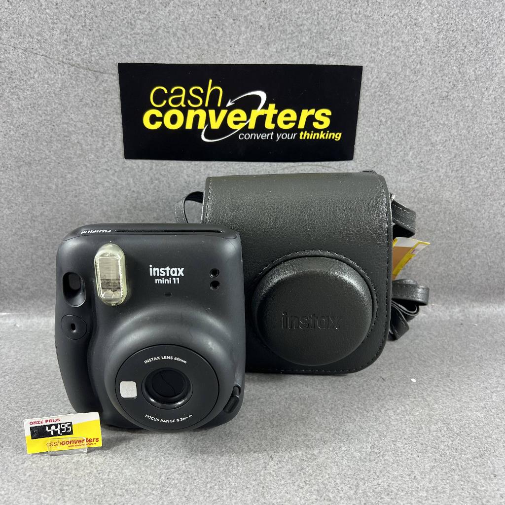 Fujifilm Instax mini 11 | analoog  | hoes | 404943, Ophalen of Verzenden, Zo goed als nieuw, Polaroid, Fuji