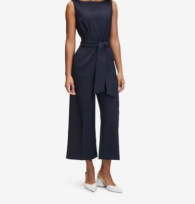 Betty Barclay Jumpsuit Donkerblauw Nieuw Maat 38 - 7/8 Model, Maat 38/40 (M), Blauw, Betty Barclay, Nieuw