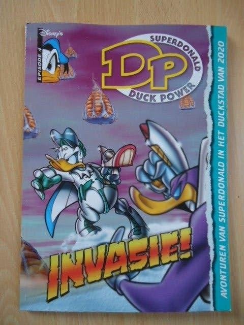 Super Donald 4, Invasie! Duck Power, Eén stripboek, Ophalen of Verzenden, Zo goed als nieuw