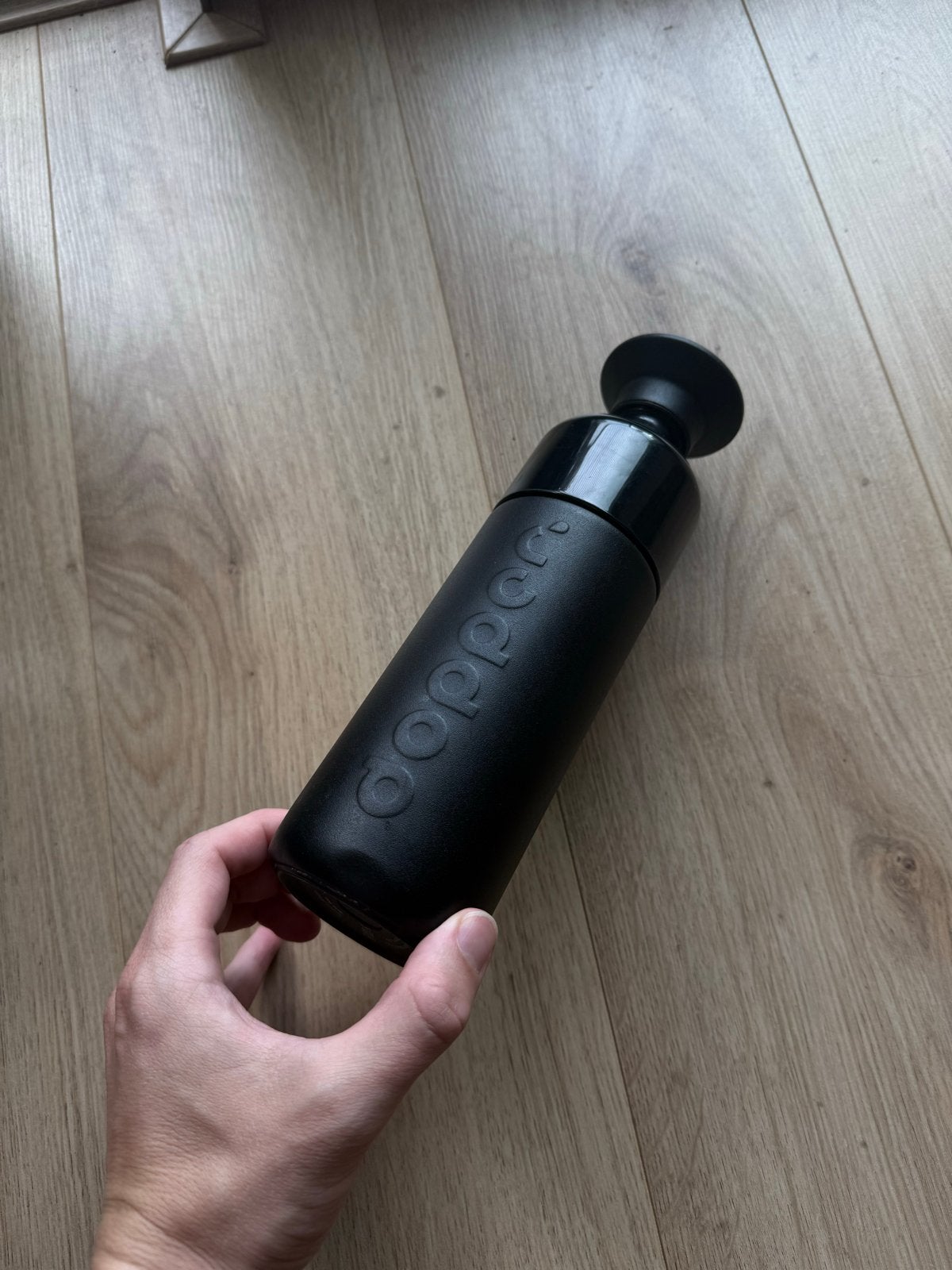 Dopper Insulated fles 580ml - Zwart thermos, Ophalen of Verzenden, Gebruikt