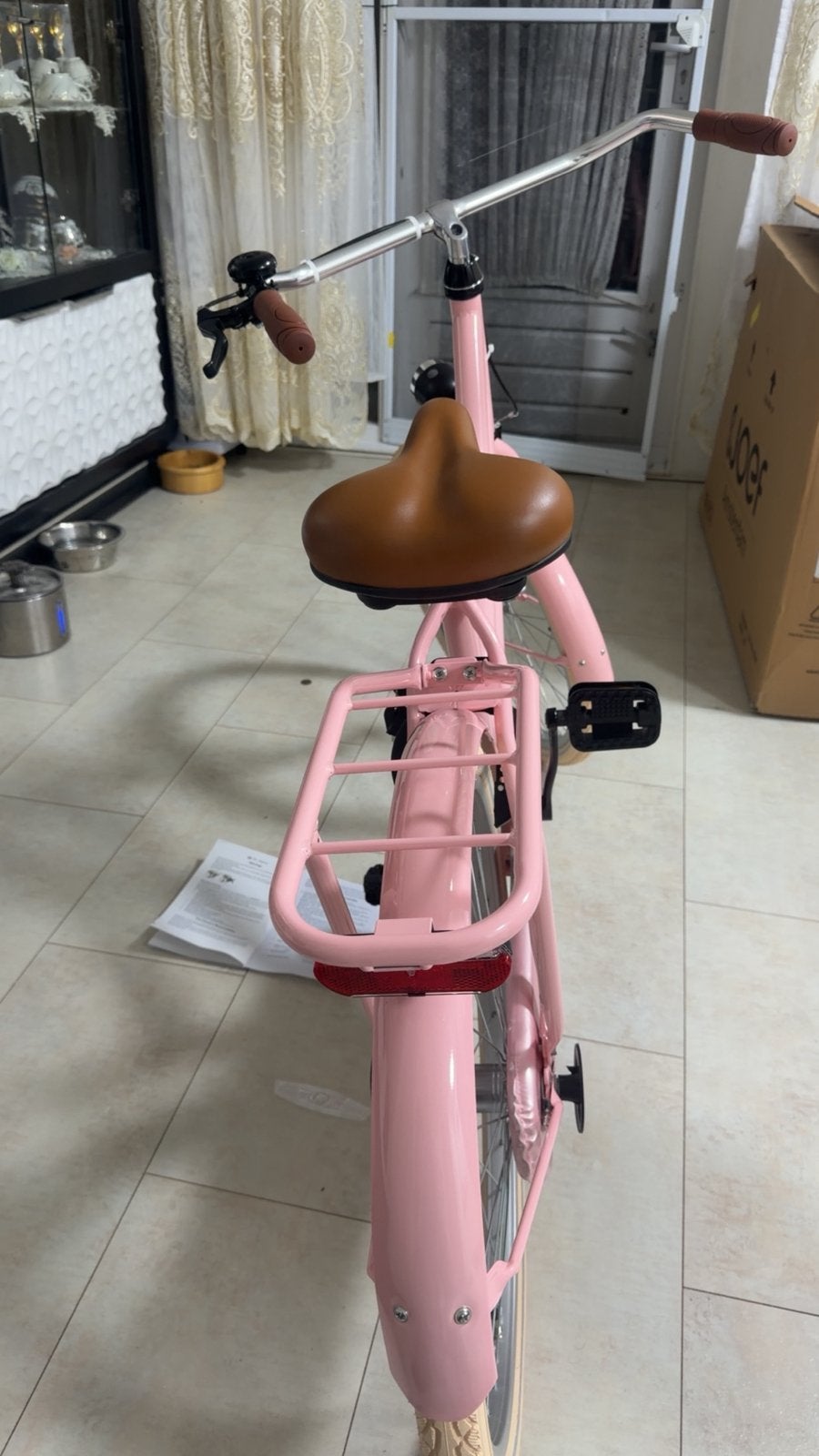 Foto 5 van SJOEF 24 inch meisjesfiets roze – nieuw, nooit gebruikt