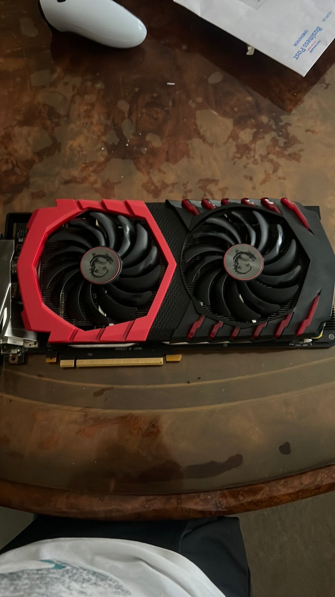 Geforce GTX 1070 GAMING X 8G, Computers en Software, Ophalen, Gebruikt, PCI-Express 4, HDMI