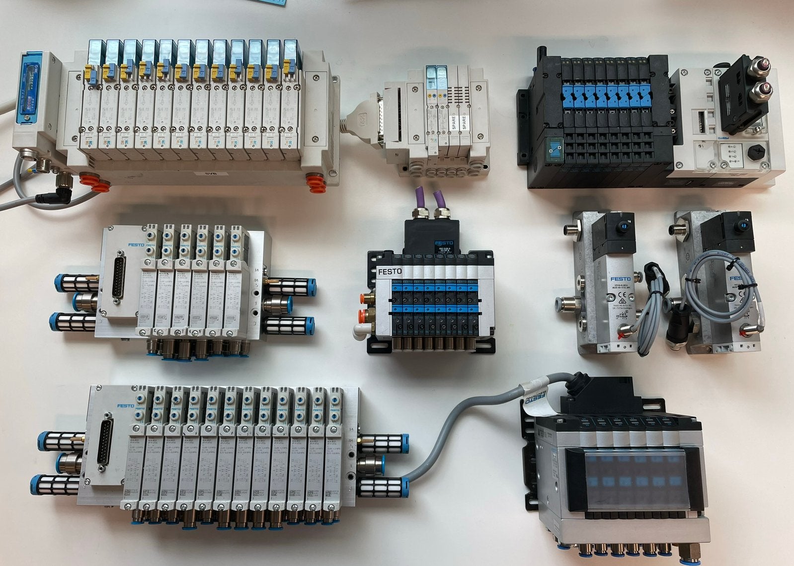 Festo SMC ventieleiland magneetventielen ventielblok, Ophalen of Verzenden, Zo goed als nieuw